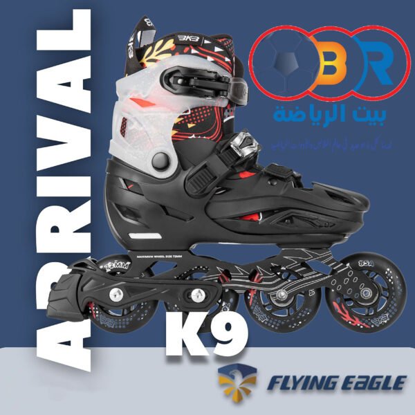 حذاء باتيناج سريع BKB K9 بصف واحد من العجلات من فلاينج ايجل
