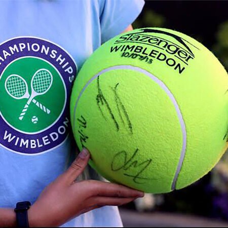 كرة التنس SLAZENGER المعتمدة من بطولة ويمبلدون 2025