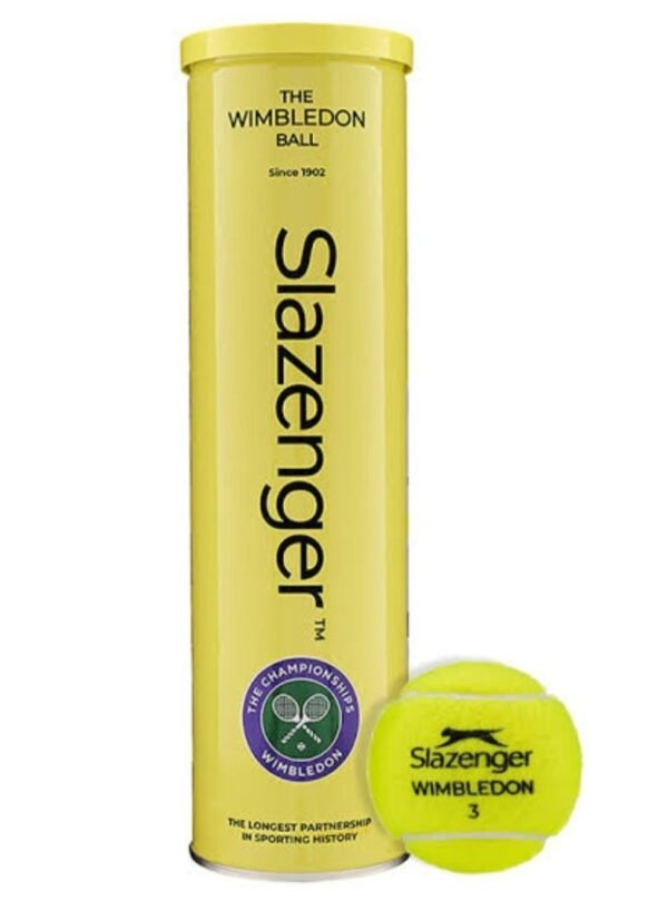 ⁦كرة التنس SLAZENGER المعتمدة من بطولة ويمبلدون 2025⁩ - الصورة ⁦4⁩