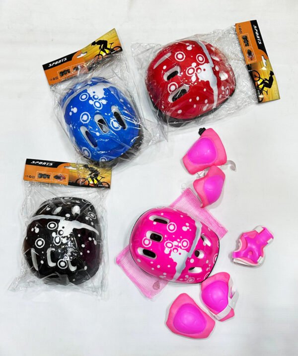 طقم حماية للسكيت مكون من 7 قطع